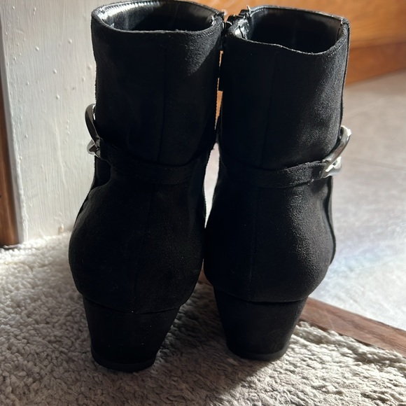 Black Ankle Booties - Picture 3 of 5